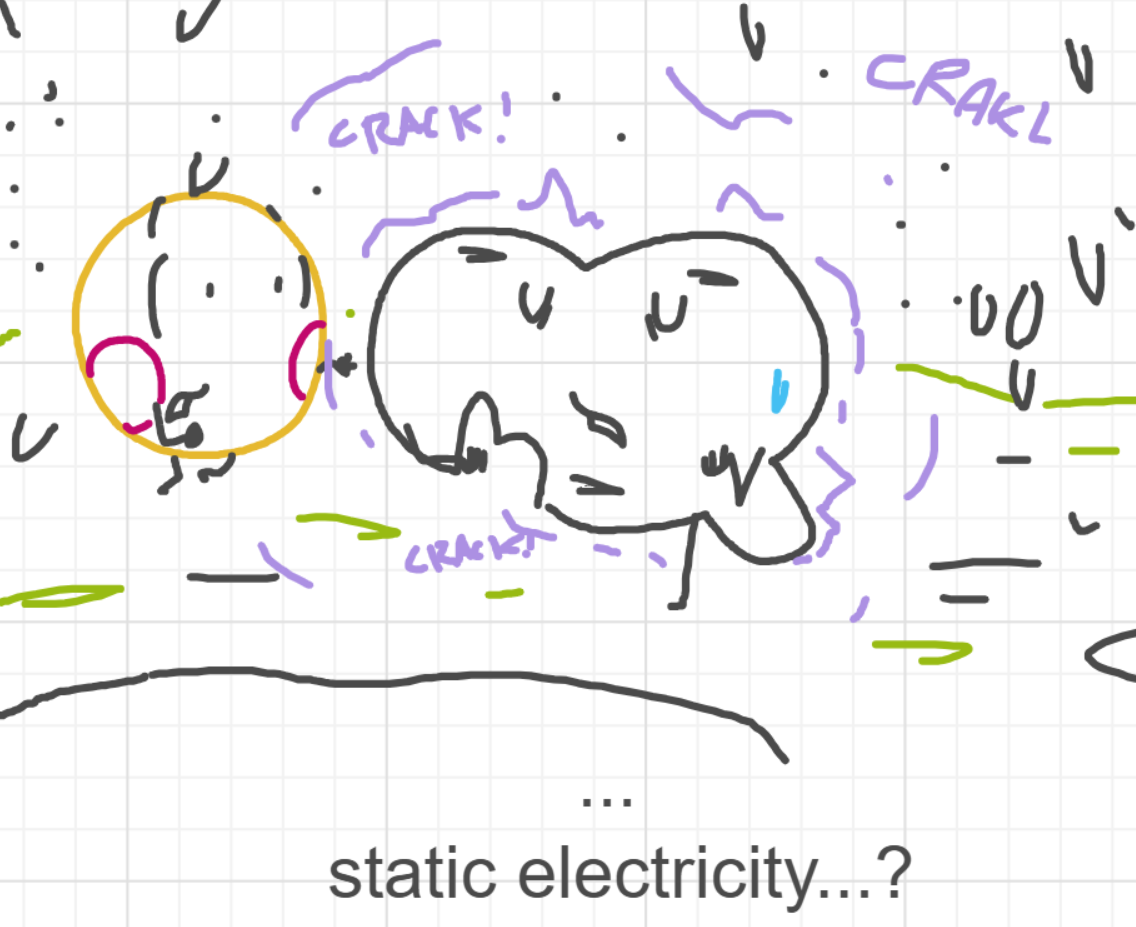 A panel from I've Been Everywhere, Man, episode nine of the Board Boards object show by Furretwalk/WalkingFurret.